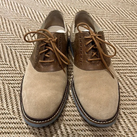 Coke Haan Nike Air tan suede oxfords s-l400.jpg main image 4